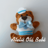 Lembrancinha de Maternidade - Urso Marinheiro