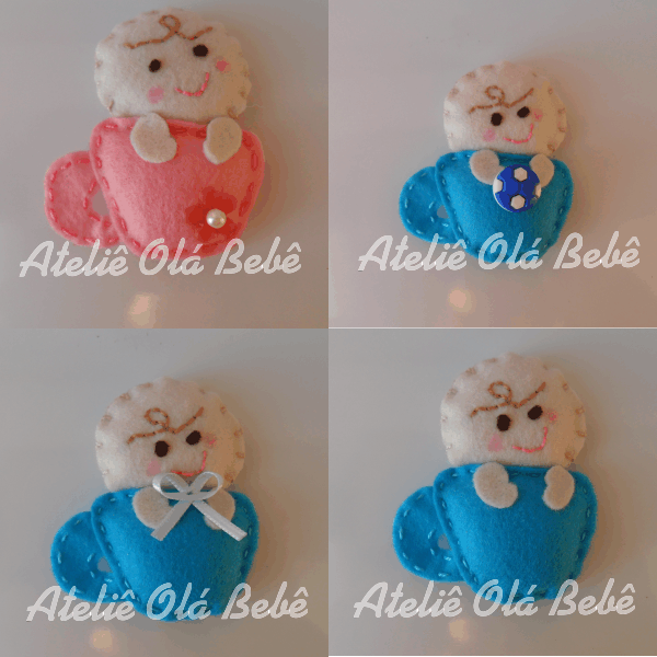Lembrancinha de Chá de bebê - Anjinhos