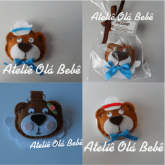 Lembrancinha de Maternidade - Urso Marinheiro\Anjo